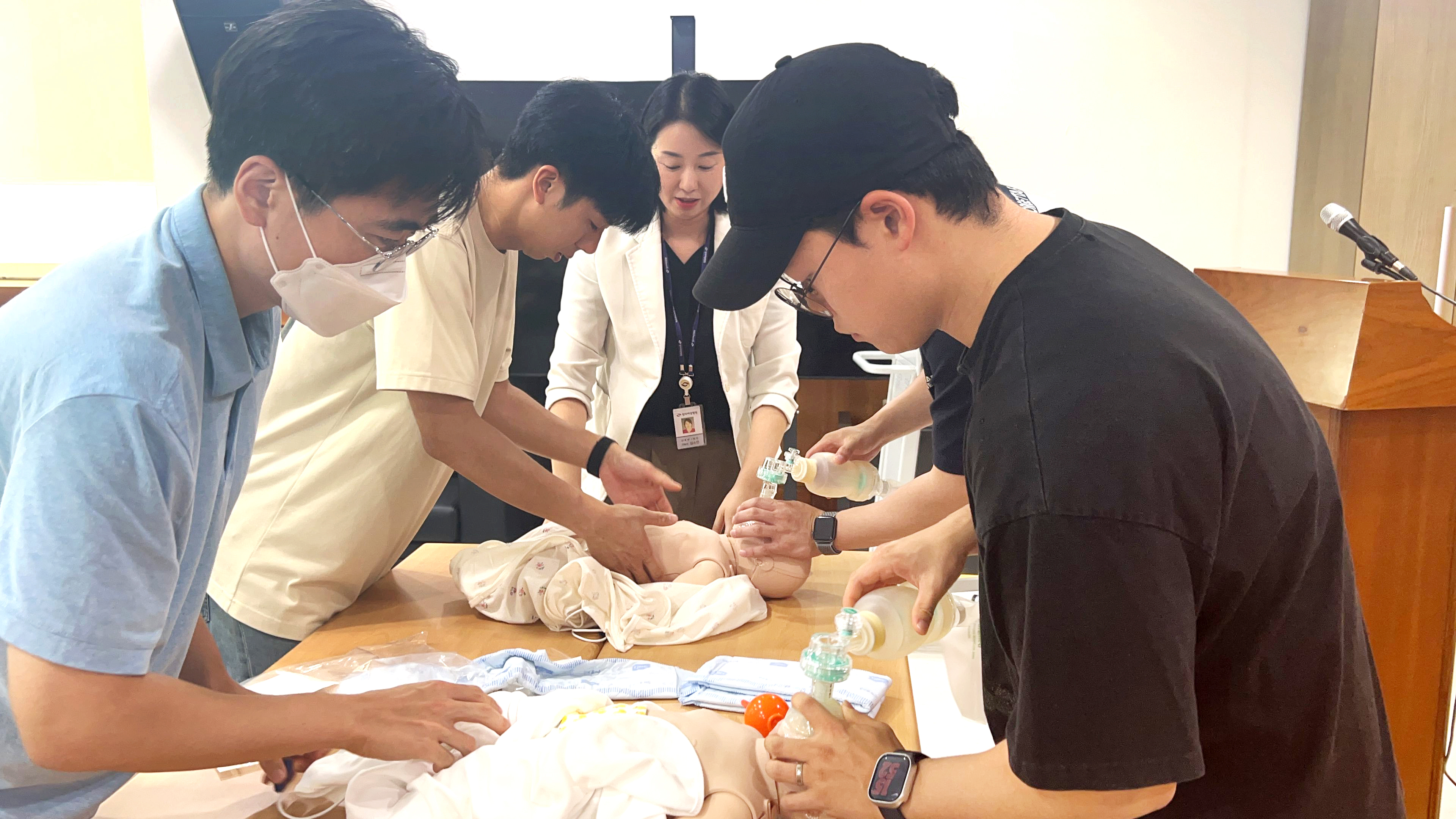 인천권역책임이료기관, 119구급대원 대상 응급분만교육 실시
