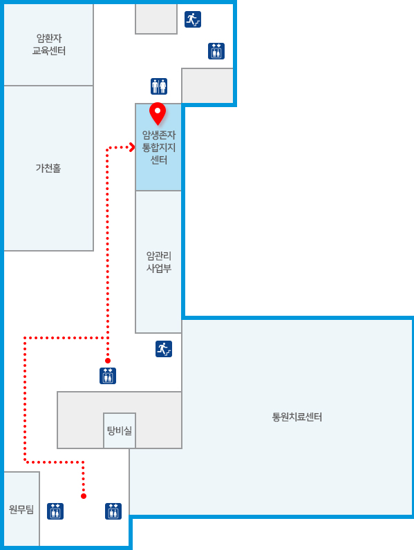 인천권역 암생존자통합지지센터>위치